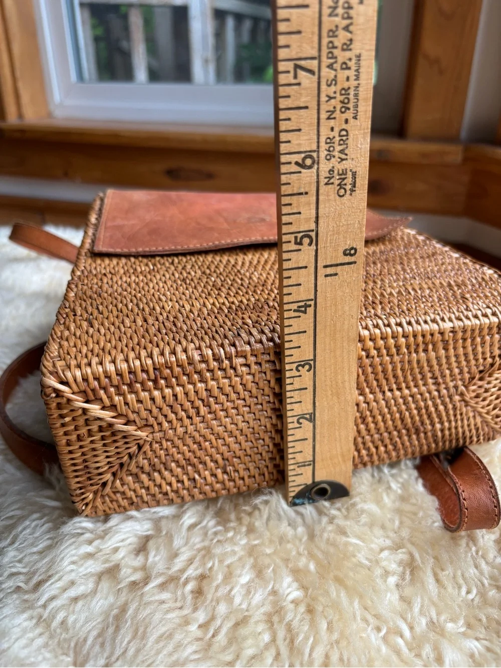 Vintage Woven Basket Purse - Picture 11 of 12